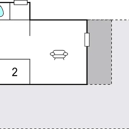 Semesterbostad 2 Bedroom Pet Friendly In